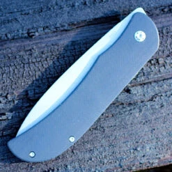 Boker Plus 01BO137 Exskelibur I, 3.5" D2 Plain Blade, Black G-10 Handle -OTF Knives Shop 01bo137.4 47840.1566586220