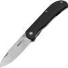Boker Plus 01BO138 Exskelibur II, 2.8" D2 Stonewash Plain Blade, Black G-10 Handle