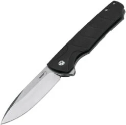 Boker Plus 01BO262 Ridge, 3.5" D2 Plain Blade, Black G-10 Handle