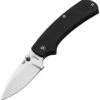 Boker Plus 01BO533 XS Drop, 3.1" 440C Plain Drop Point Blade, Black G-10 Handle