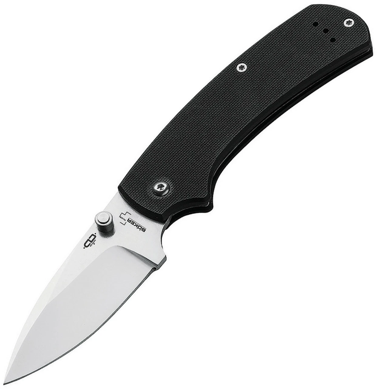 Boker Plus 01BO533 XS Drop, 3.1" 440C Plain Drop Point Blade, Black G-10 Handle 1 Boker Plus 01BO533 XS Drop, 3.1" 440C Plain Drop Point Blade, Black G-10 Handle