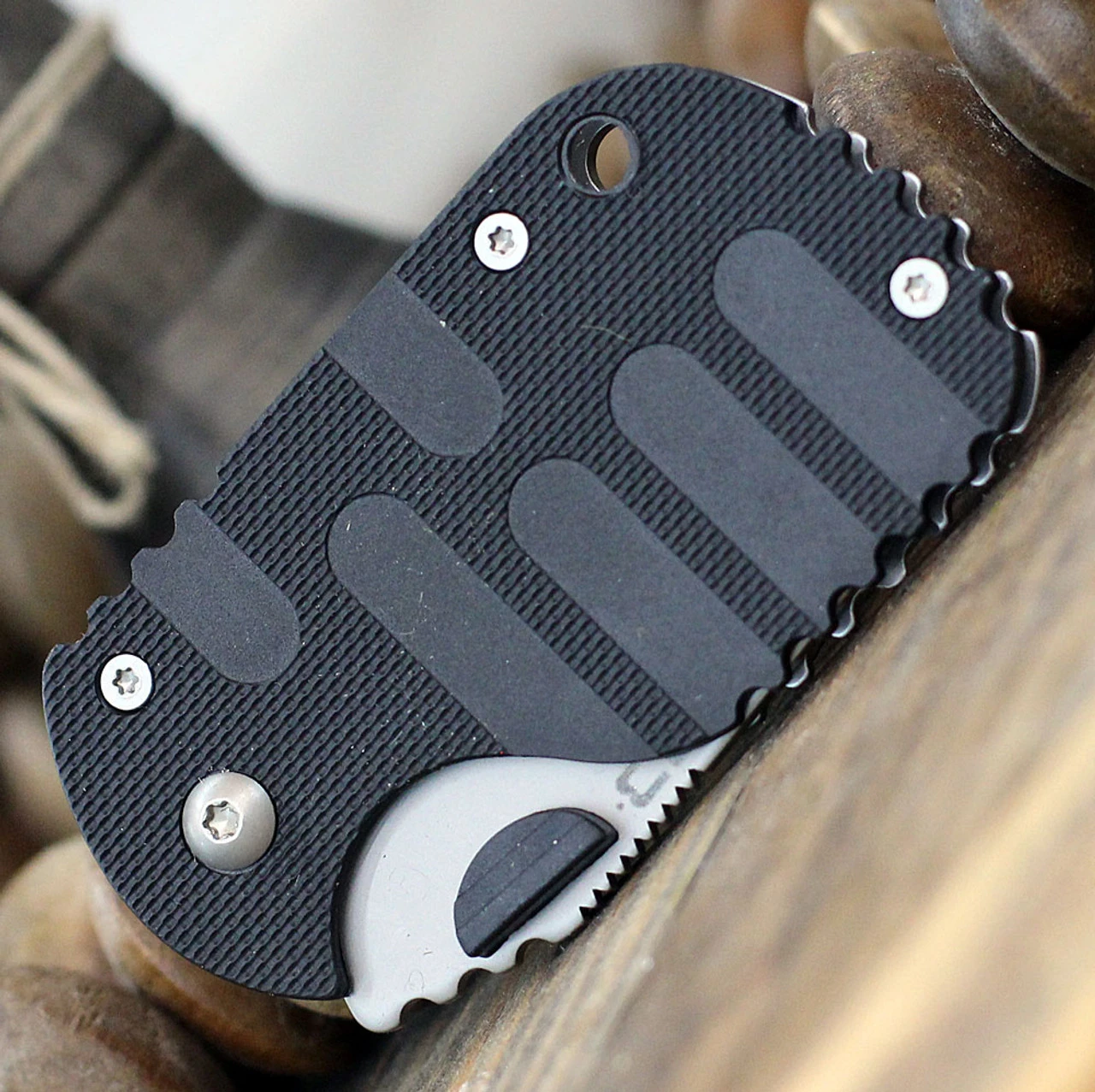 Boker Plus CLB Subcom Folding Knife 01BO589, 1-7/8" AUS-8 Satin Plain Blade, Black FRN Handle 3 Boker Plus CLB Subcom Folding Knife 01BO589, 1-7/8" AUS-8 Satin Plain Blade, Black FRN Handle - Image 3