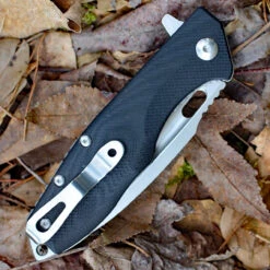 Boker Plus 01BO756 Mini Caracal, 3.1" D2 Plain Blade, Black G-10 Handle -OTF Knives Shop 01bo756.2 39315.1566586194