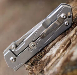 Boker Plus 01BO764 Kihon, 3.3" D2 Tanto Plain Blade, Stainless Handle 5 Boker Plus 01BO764 Kihon, 3.3" D2 Tanto Plain Blade, Stainless Handle -OTF Knives Shop 01bo764.1.2 10229.1614272580