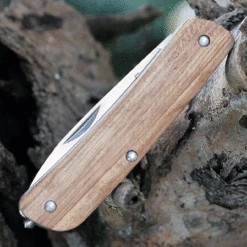 Boker Plus Tech Tool 1 Folding Knife BOP01BO843, 2.80" 12C27 Sandvik Plain Blade, Zebrawood Handles -OTF Knives Shop 01bo843.3 31345.1627485445