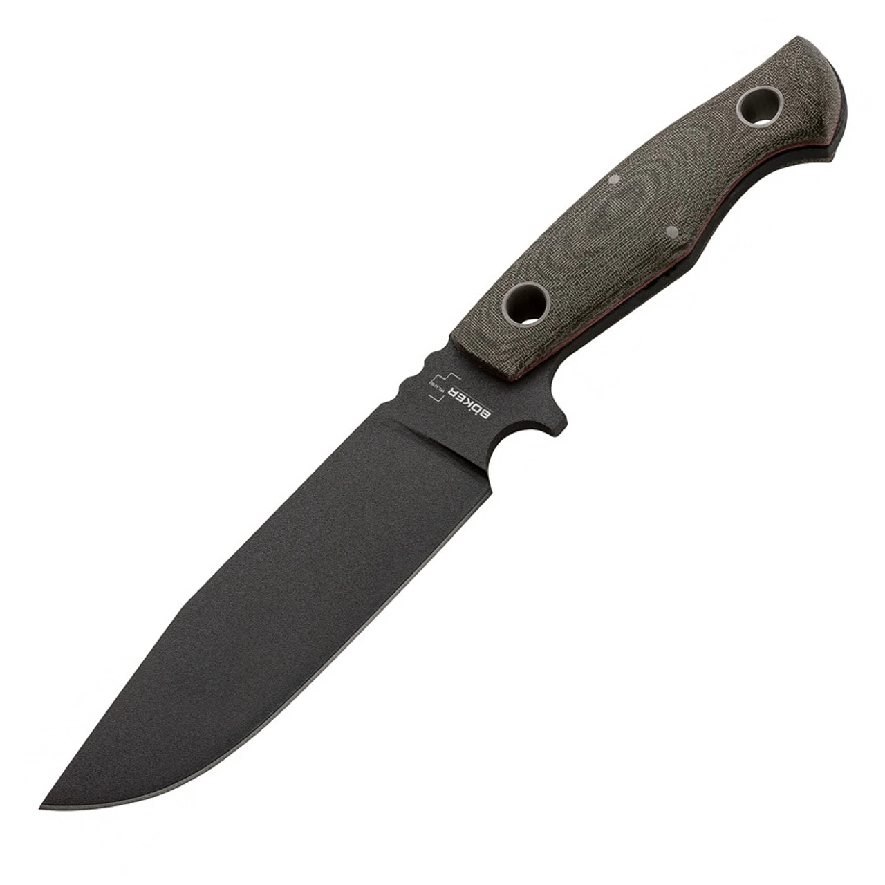 Boker Plus 02BO293 Rold SK5, 6.2" SK5 Plain Blade, Green Micarta Handle 1 Boker Plus 02BO293 Rold SK5, 6.2" SK5 Plain Blade, Green Micarta Handle