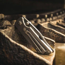 Boker Solingen Sherman Damascus - Jute Micarta (3" Dam.) 110662DAM -OTF Knives Shop BO110662DAM 2 40520.1635010277