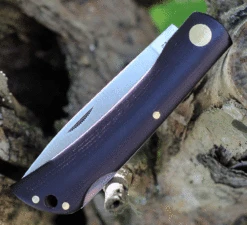 Boker Solingen Rangebuster 110914, 3.03" Bohler N690 Steel Satin Plain Blade, Maroon Linen Micarta Handles 7 Boker Solingen Rangebuster 110914, 3.03" Bohler N690 Steel Satin Plain Blade, Maroon Linen Micarta Handles -OTF Knives Shop BO110914.3 91097.1625856805