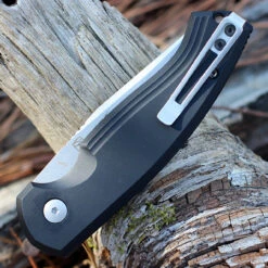 Boker Plus Karakurt Automatic Blk Alum (3.1" 154CM Satin) 01BO363 -OTF Knives Shop BOK01BO363.2 50482.1645475378