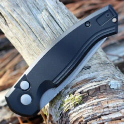 Boker Plus Karakurt Automatic Blk Alum (3.1" 154CM Satin) 01BO363 -OTF Knives Shop BOK01BO363.3 84238.1645475378