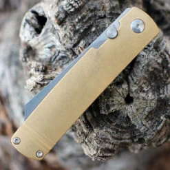 Boker Plus Tenshi - Brass (2.7" VG-10 Satin) 01BO328 -OTF Knives Shop BOP01BO328.3 69217.1646212103