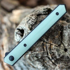 Boker Plus Kwaiken Air MINI - Jade G-10 (3" Blk VG-10) 01BO331 -OTF Knives Shop BOP01BO331.3 08728.1646405275