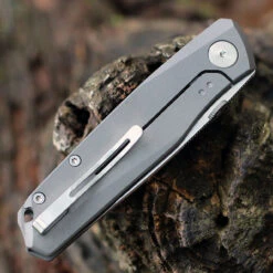 Boker Plus Connector Framelock Gray Ti (3" S35VN Satin) 01BO353 -OTF Knives Shop BOP01BO353.2 38522.1651600306