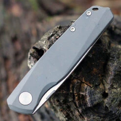 Boker Plus Connector Framelock Gray Ti (3" S35VN Satin) 01BO353 -OTF Knives Shop BOP01BO353.3 61725.1651600306