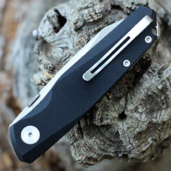 Boker Plus Connector Blk G10 (3"D2 Satin Wharncliffe) 01BO354 -OTF Knives Shop BOP01BO354.4 53676.1652469111