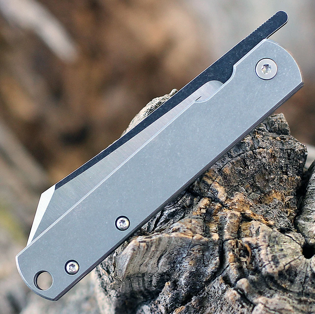 Boker Plus Zenshin - Stainless Steel (3" 440C Two-Tone) 01BO368 3 Boker Plus Zenshin - Stainless Steel (3" 440C Two-Tone) 01BO368 - Image 3