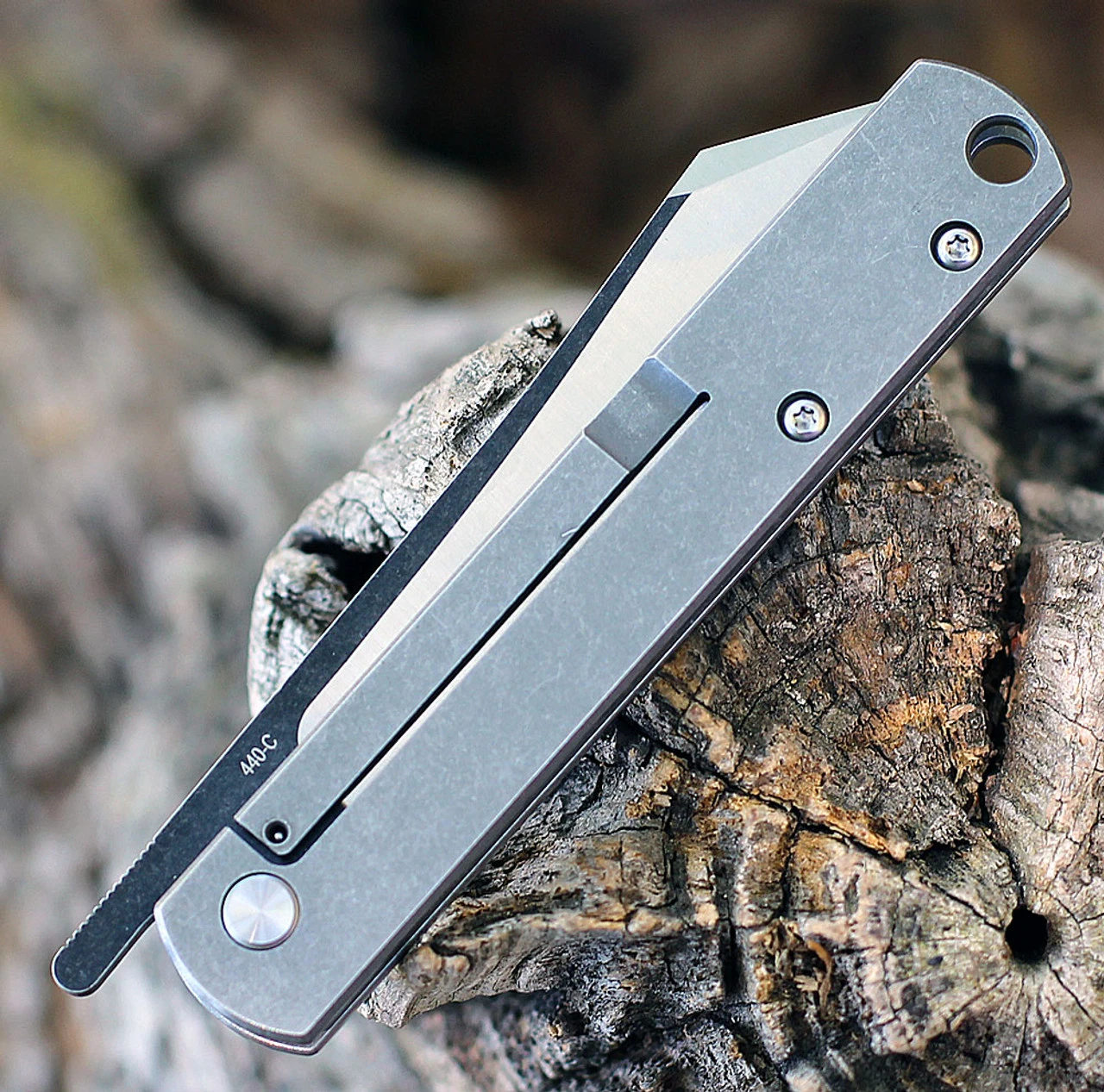 Boker Plus Zenshin - Stainless Steel (3" 440C Two-Tone) 01BO368 4 Boker Plus Zenshin - Stainless Steel (3" 440C Two-Tone) 01BO368 - Image 4