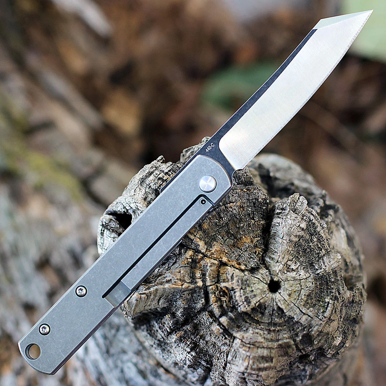 Boker Plus Zenshin - Stainless Steel (3" 440C Two-Tone) 01BO368 2 Boker Plus Zenshin - Stainless Steel (3" 440C Two-Tone) 01BO368 - Image 2