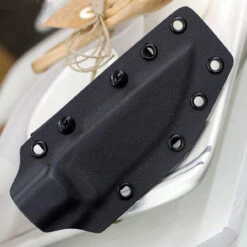 Boker Plus Little Rok - Brown Micarta (4" SK-85 Blk) Blk Kydex 02BO026 -OTF Knives Shop BOP02BO026.2 59545.1646838044