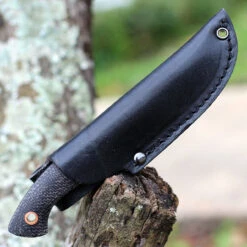 Boker Plus Nessmi Pro Fixed Blade - Blk Micarta (2.8" Blk D2) 02BO066 -OTF Knives Shop BOP02BO066 53988.1639500171