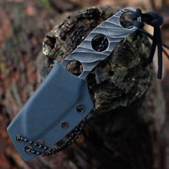 Boker Plus Kazhan - Skeletonized Neck Knife (2.2" D2 Blk SW) 02BO069 5 Boker Plus Kazhan - Skeletonized Neck Knife (2.2" D2 Blk SW) 02BO069 -OTF Knives Shop BOP02BO069 55956.1651672966