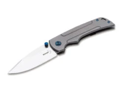 Boker Plus Gulo Pro BOP01BO781, 3.35" D2 Plain Blade, Stainless Steel Handles