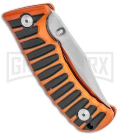 Boker BF-131 Fox Orange/Black Liner Lock Knife - Satin Plain 7 Boker BF-131 Fox Orange/Black Liner Lock Knife - Satin Plain -OTF Knives Shop Boker BF 131 Orange Black Fox Folder 01FX035 BHQ 117275 jr side large