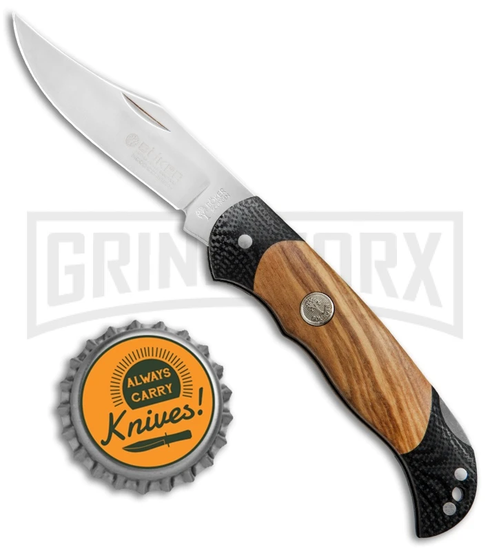 Boker Boy Scout 112410 Olive Wood/G-10 Pocket Knife 4 Boker Boy Scout 112410 Olive Wood/G-10 Pocket Knife - Image 4