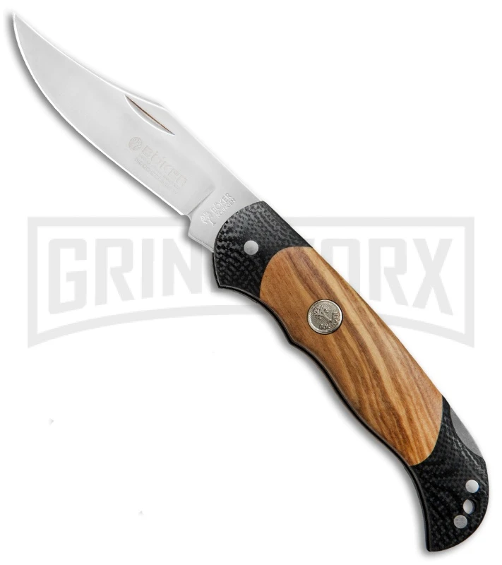 Boker Boy Scout 112410 Olive Wood/G-10 Pocket Knife 1 Boker Boy Scout 112410 Olive Wood/G-10 Pocket Knife