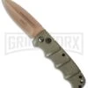 Boker Kalashnikov Desert Warrior Dagger Automatic Knife - Copper Plain