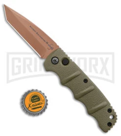 Boker Kalashnikov Desert Warrior Tanto Automatic Knife - Copper Plain 7 Boker Kalashnikov Desert Warrior Tanto Automatic Knife - Copper Plain -OTF Knives Shop Boker Desert Warrior Kalashnikov Tanto Auto OD Green D2 Copper BHQ 96967 jr bottlecap large