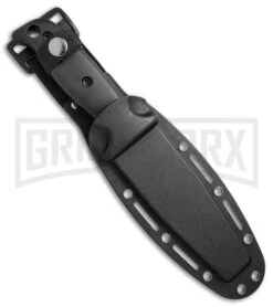 Boker Magnum 02GL709 NG Camp Fixed Blade Knife - Black Plain -OTF Knives Shop Boker Magnum Camp NG Black 02GL709 BHQ 49546 jr sheath large