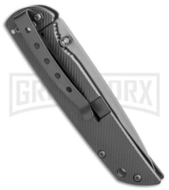 Boker Magnum Eternal Classic Steel Frame Lock Knife W/Thumb Stud - Satin Plain -OTF Knives Shop Boker Magnum Eternal Classic Thumb Stud BHQ 136272 td side large