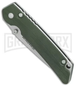 Boker Magnum Hope Green G-10 Folding Knife - Satin Plain 6 Boker Magnum Hope Green G-10 Folding Knife - Satin Plain -OTF Knives Shop Boker Magnum Hope BHQ 80831 er spine large
