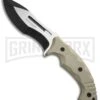 Boker Magnum Joint Adventure Tan G-10 Fixed Blade Knife - Two Tone Plain