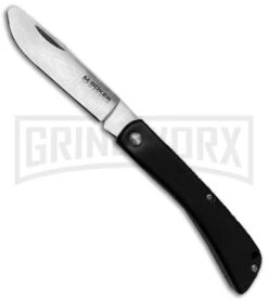 Boker Magnum Kids Slip Joint Knife Ebony Wood - Satin Plain