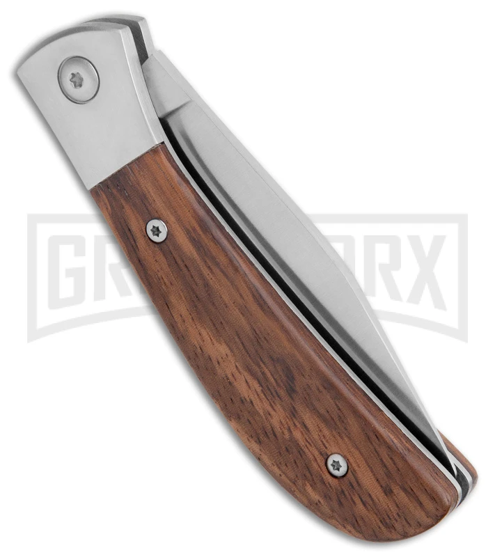 Boker Magnum Kids Slip Joint Knife Zebrawood - Satin Plain 3 Boker Magnum Kids Slip Joint Knife Zebrawood - Satin Plain - Image 3