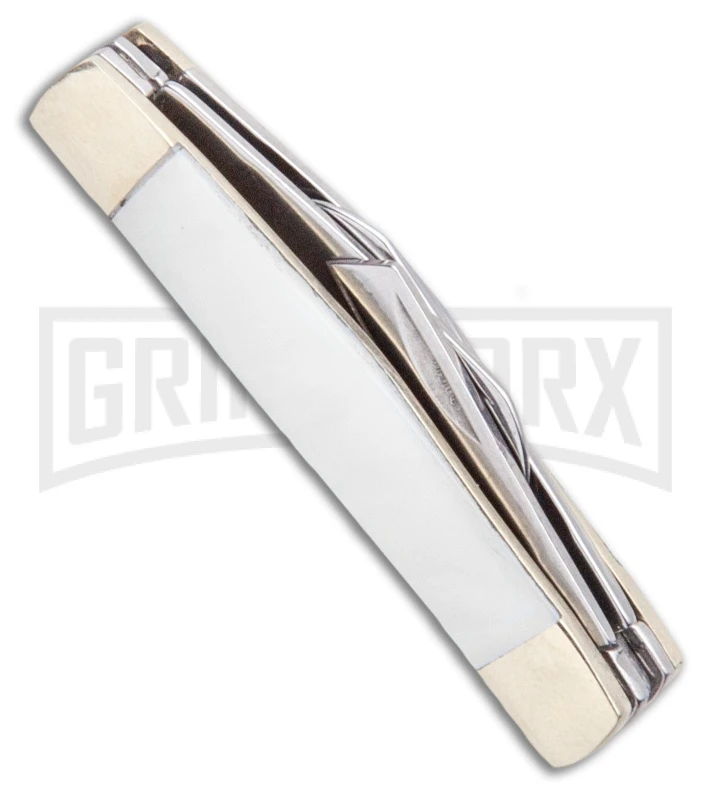 Boker Magnum Micro Pearl Congress Mother Of Pearl Pocket Knife 2 Boker Magnum Micro Pearl Congress Mother Of Pearl Pocket Knife - Image 2