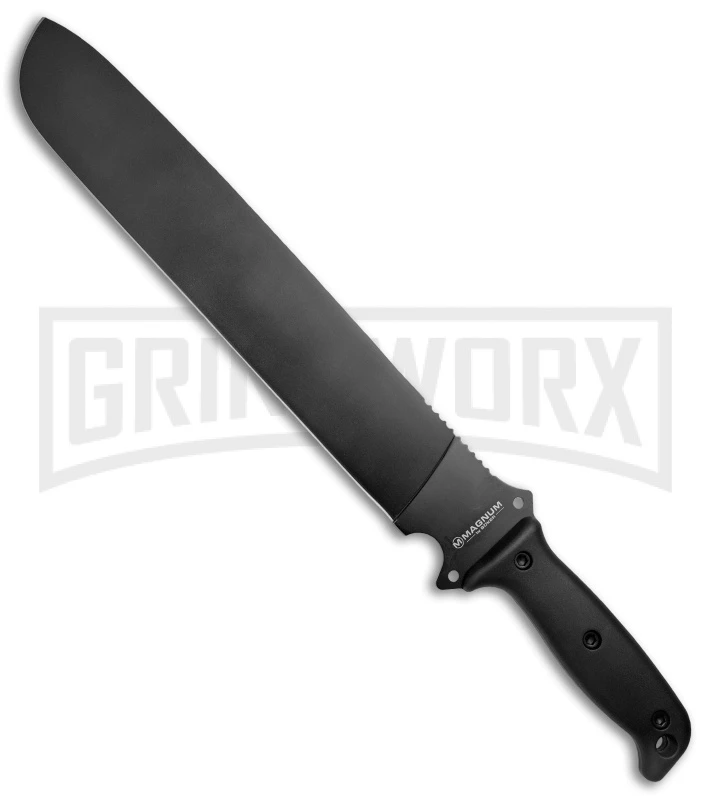 Boker Magnum NG Fixed Blade Machete - Black Plain 1 Boker Magnum NG Fixed Blade Machete - Black Plain
