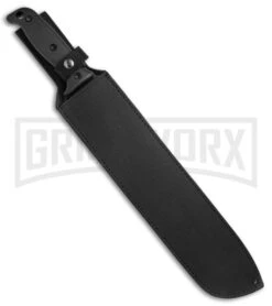 Boker Magnum NG Fixed Blade Machete - Black Plain 5 Boker Magnum NG Fixed Blade Machete - Black Plain -OTF Knives Shop Boker Magnum NG Machete Black 02GL706 BHQ 49545 jr sheath large