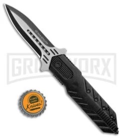 Boker Magnum Rocket Black Folding Knife - Black Plain 7 Boker Magnum Rocket Black Folding Knife - Black Plain -OTF Knives Shop Boker Magnum Rocket SA Black 01RY596 BHQ 13774 jr bottlecap large