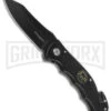 Boker Magnum Special Forces Spring Assisted Knife Black Aluminum - Black Plain