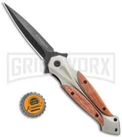 Boker Magnum Starfighter XL Spring Assisted Knife - Black Plain -OTF Knives Shop Boker Magnum Starfighter XL SA Black 06RY069 BHQ 120934 jr bottlecap large