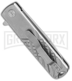 Boker Magnum Triple-S Point Liner Lock Knife - Satin Plain 6 Boker Magnum Triple-S Point Liner Lock Knife - Satin Plain -OTF Knives Shop Boker Magnum Triple S Point LL Satin 01SC082 BHQ 120662 jr side large