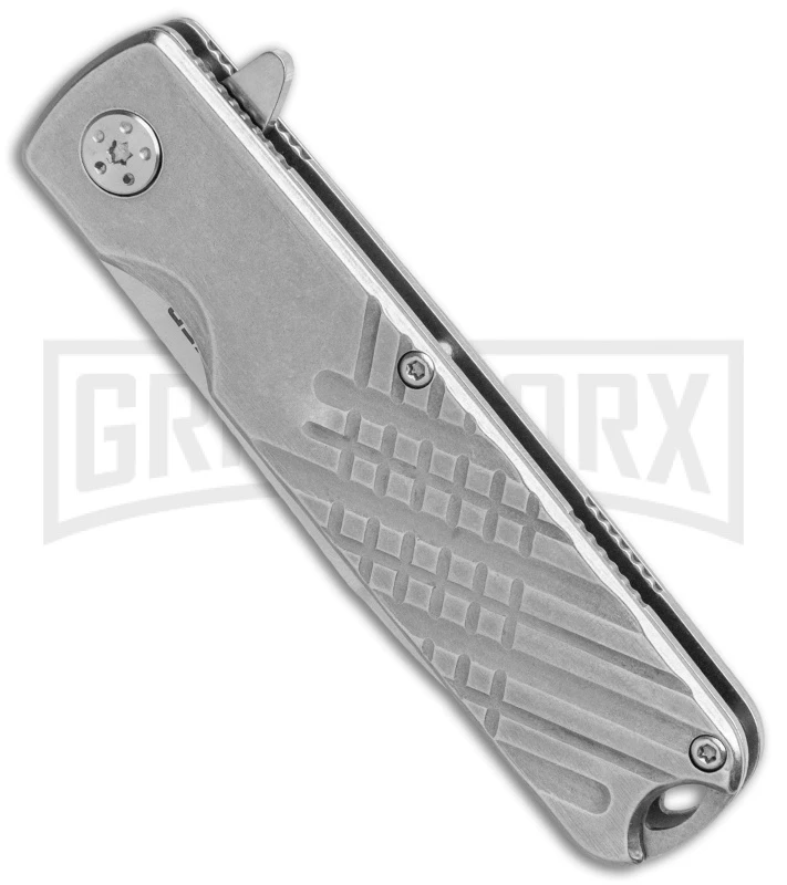 Boker Magnum Triple-S Point Liner Lock Knife - Satin Plain 2 Boker Magnum Triple-S Point Liner Lock Knife - Satin Plain - Image 2