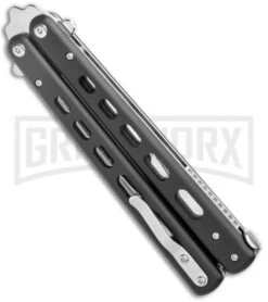 Boker Plus Balisong G-10 Large Butterfly Knife (Satin Plain) -OTF Knives Shop Boker Plus Balisong G 10 Large Butterfly Satin BHQ 120627 jr side large