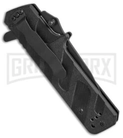 Boker Plus CLB Direkt Black Folding Knife - Black Serr -OTF Knives Shop Boker Plus CLB Direkt black 01BO571 er side large