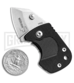 Boker Plus DW-1 Black Zytel Folding Knife - Stonewash Plain -OTF Knives Shop Boker Plus DW 1 Black Zytel 01BO573 BHQ 49513 jr size large