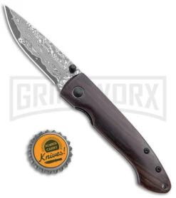 Boker Plus Damascus Gent II Liner Lock Knife (2.75" Damascus) 01BO102DAM -OTF Knives Shop Boker Plus Damascus Gent II LL Wood Damascus 01BO102DAM BHQ 40450 jr bottlecap large