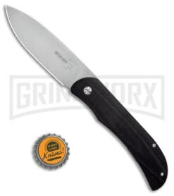 Boker Plus Exskelibur I Black G-10 Frame Lock Knife - Stonewash Plain -OTF Knives Shop Boker Plus Exskelibur I Manual Knife Black G 10 BHQ 94328 ns bottlecap 2 large